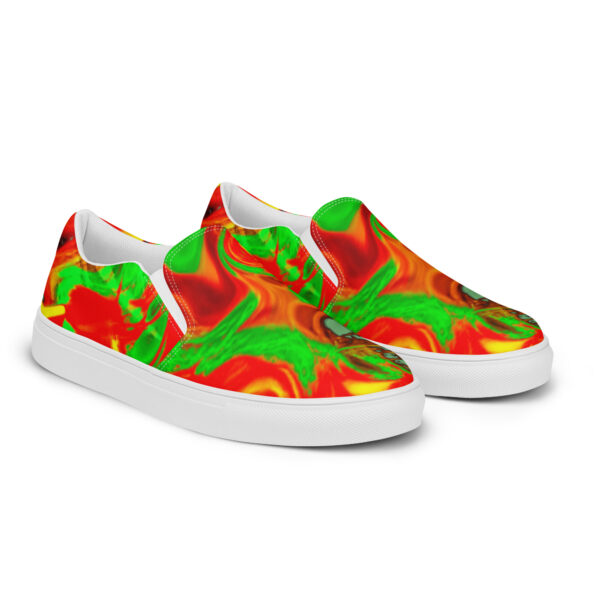 Men’s slip-on canvas shoes Qvacky Model 273F - Image 8