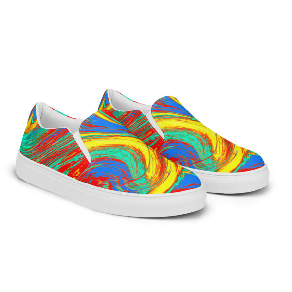 Men’s slip-on canvas shoes Qvacky Model 279F - Image 7