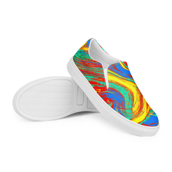 Men’s slip-on canvas shoes Qvacky Model 279F - Image 19
