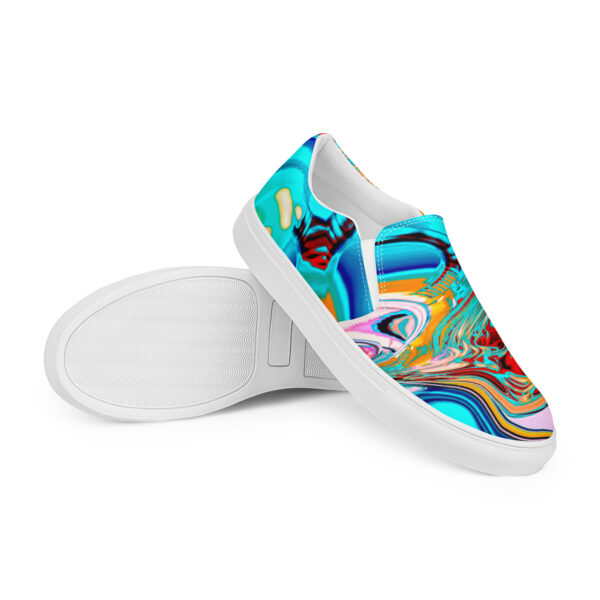 Men’s slip-on canvas shoes Qvacky Model 316F - Image 19