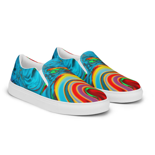 Men’s slip-on canvas shoes Qvacky Model 402F - Image 6