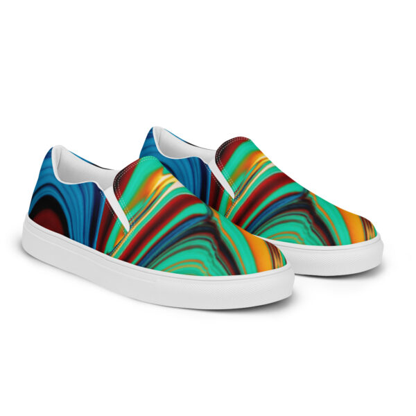 Men’s slip-on canvas shoes Qvacky Model 483F - Image 17
