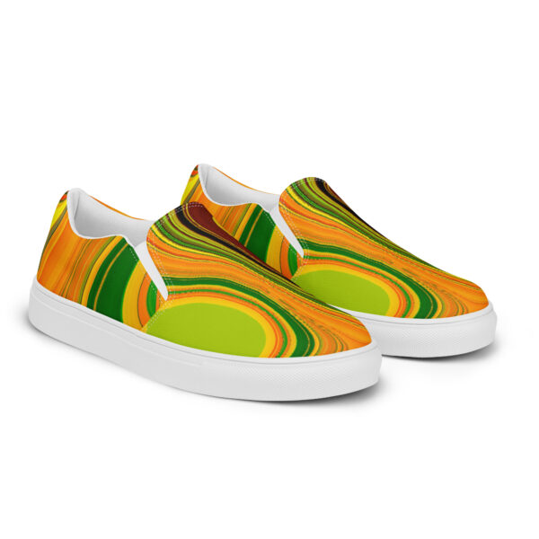 Men’s slip-on canvas shoes Qvacky Model 494F - Image 6