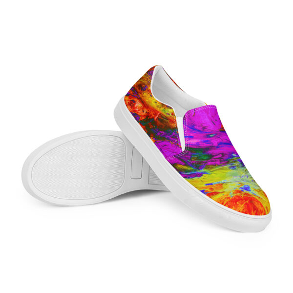 Men’s slip-on canvas shoes Qvacky Model 501F - Image 19