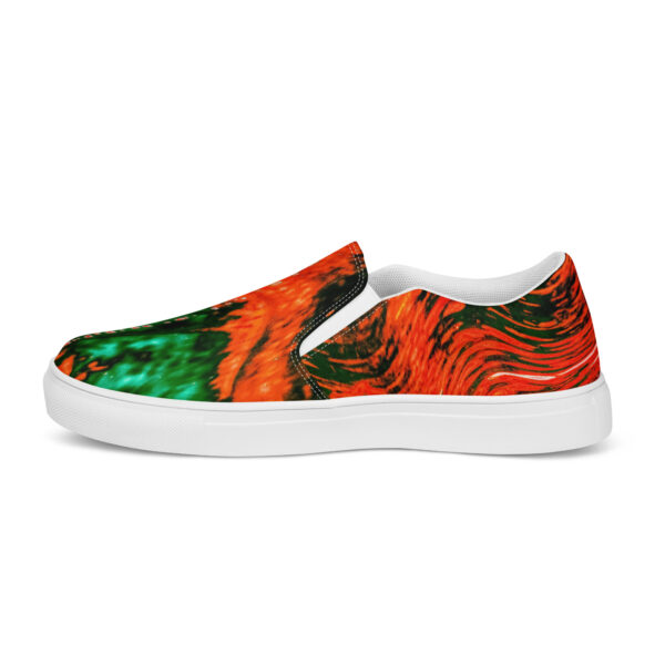 Men’s slip-on canvas shoes Qvacky Model 158F - Image 4