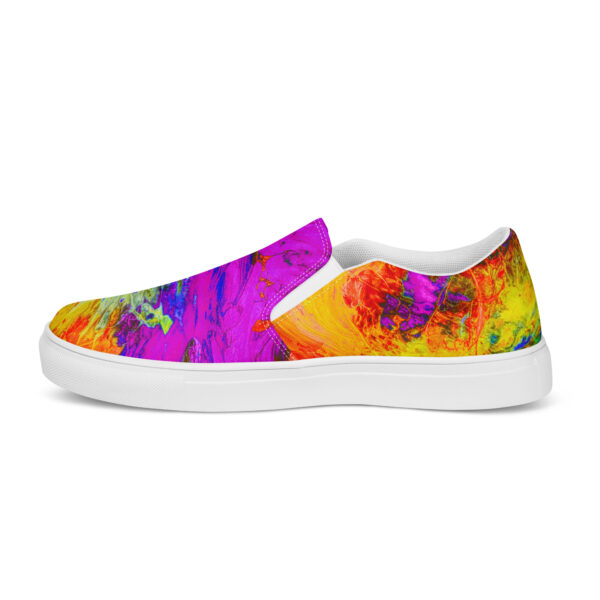 Men’s slip-on canvas shoes Qvacky Model 501F - Image 5