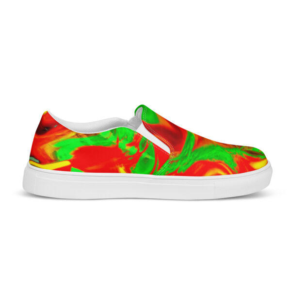 Men’s slip-on canvas shoes Qvacky Model 273F - Image 4