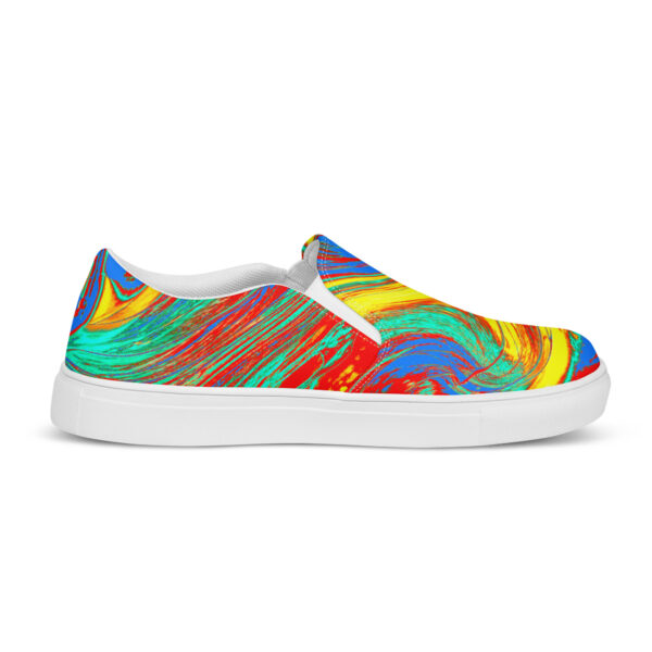 Men’s slip-on canvas shoes Qvacky Model 279F - Image 5