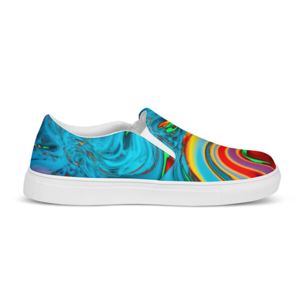 Men’s slip-on canvas shoes Qvacky Model 402F - Image 4