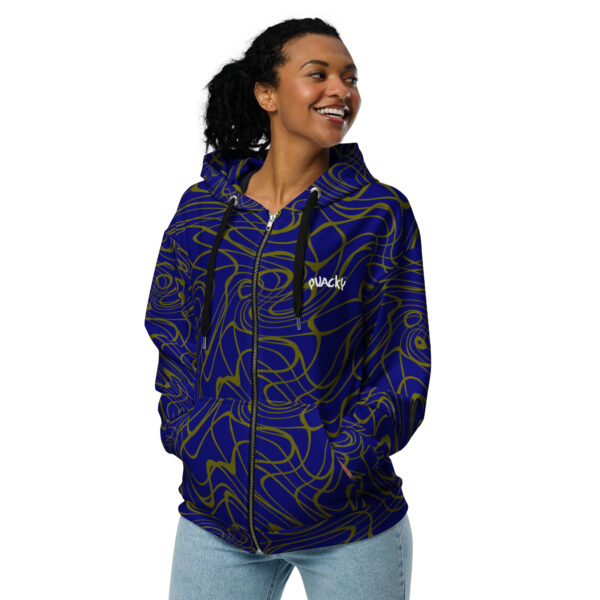 Unisex zip hoodie Qvacky Model 516F