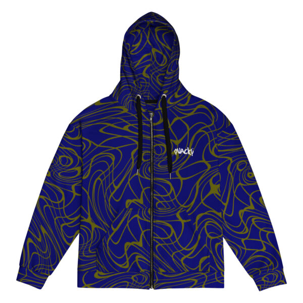 Unisex zip hoodie Qvacky Model 516F - Image 10