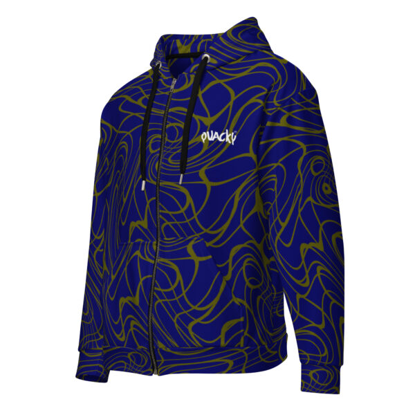 Unisex zip hoodie Qvacky Model 516F - Image 4