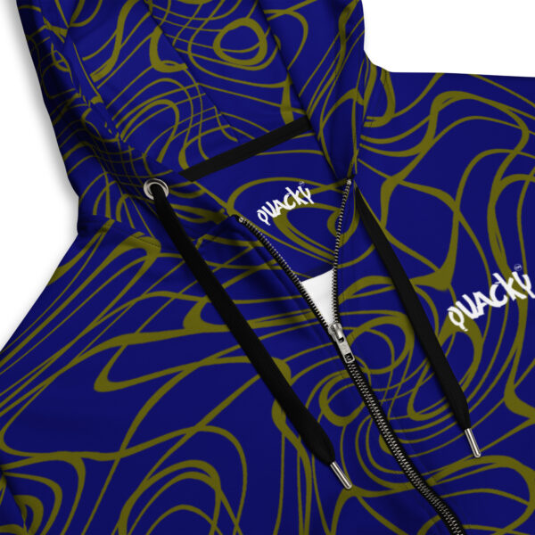 Unisex zip hoodie Qvacky Model 516F - Image 11