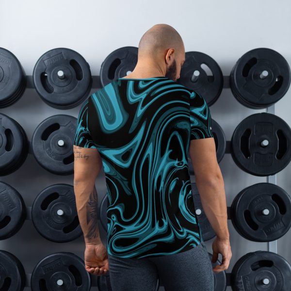 Men's Athletic T-shirt Qvacky Model 529EF - Image 3