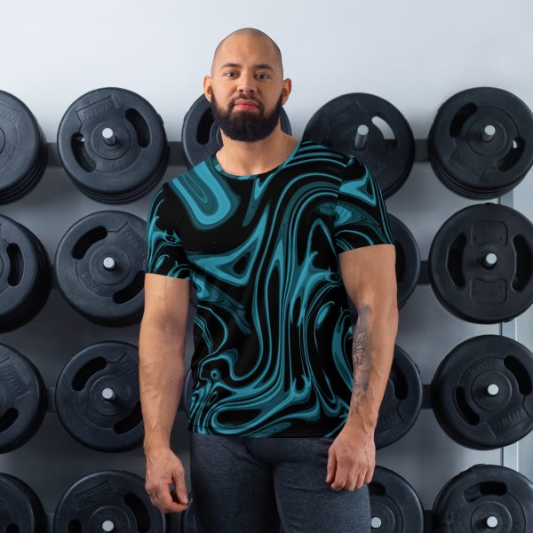 Men's Athletic T-shirt Qvacky Model 529EF - Image 2