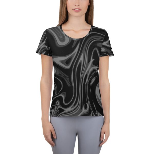 Women's Athletic T-shirt Qvacky Model 529CF