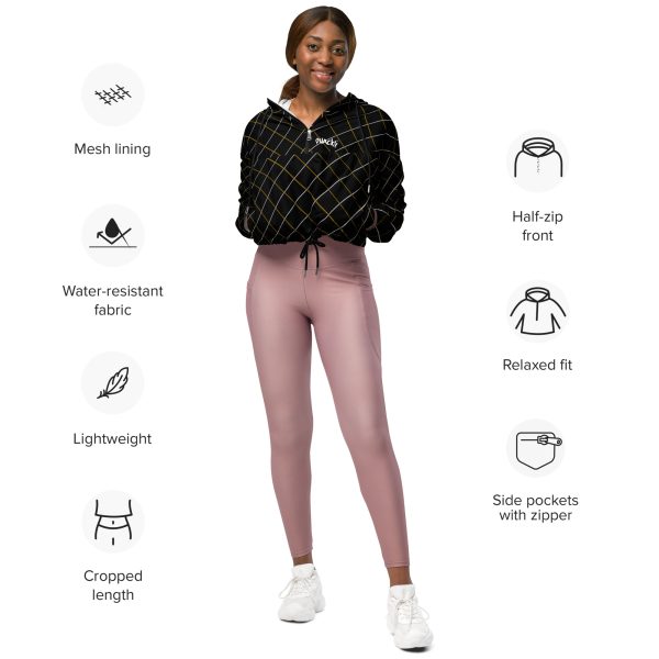 Women’s cropped windbreaker Qvacky Model 538F - Image 6