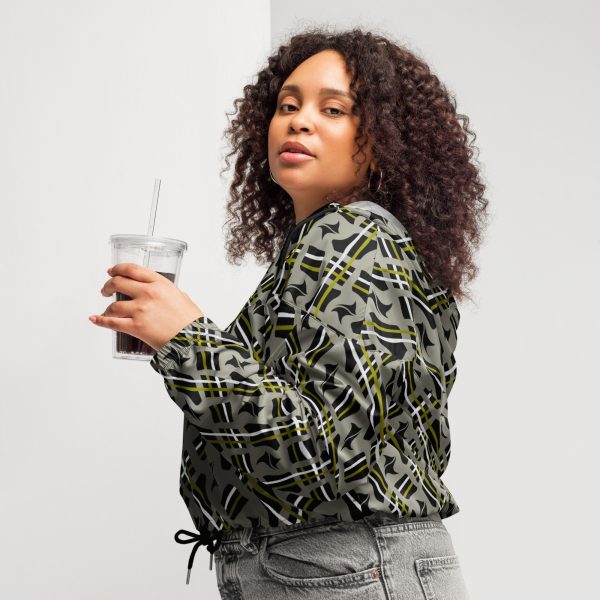 Women’s cropped windbreaker Qvacky Model 537F - Image 11