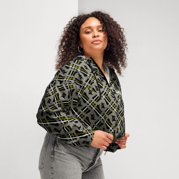 Women’s cropped windbreaker Qvacky Model 537F - Image 3