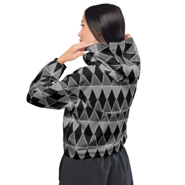 Women’s cropped windbreaker Qvacky Model 543F - Image 9