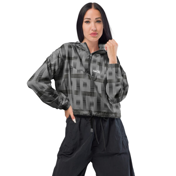 Women’s cropped windbreaker Qvacky Model 548F
