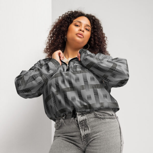 Women’s cropped windbreaker Qvacky Model 548F - Image 6