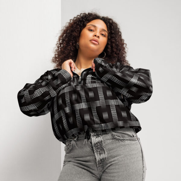 Women’s cropped windbreaker Qvacky Model 548B - Image 7