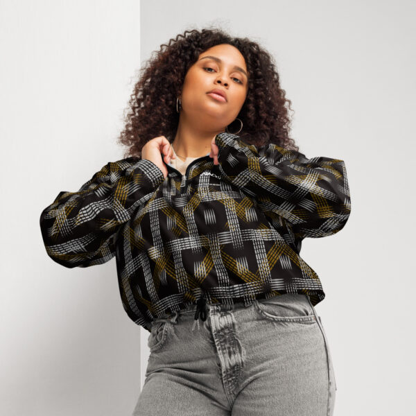 Women’s cropped windbreaker Qvacky Model 549F - Image 9