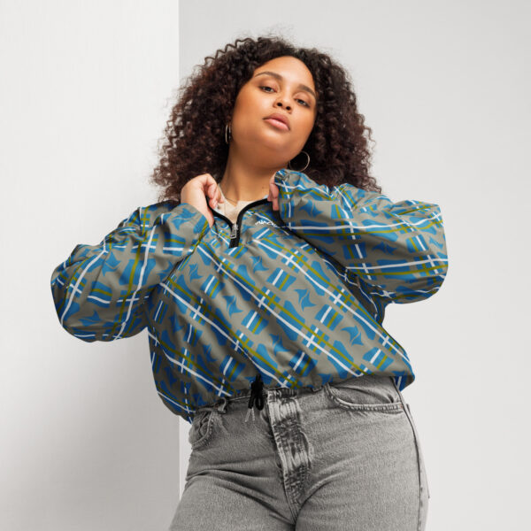 Women’s cropped windbreaker Qvacky Model 537FF