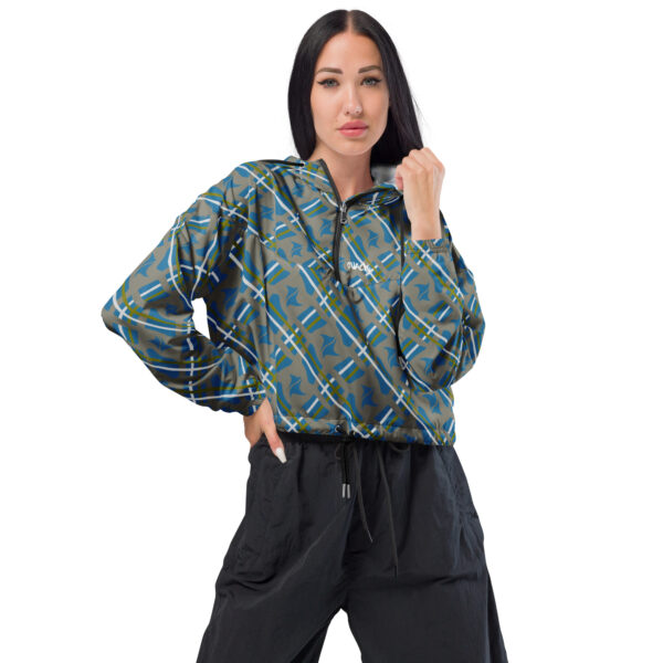 Women’s cropped windbreaker Qvacky Model 537FF - Image 2
