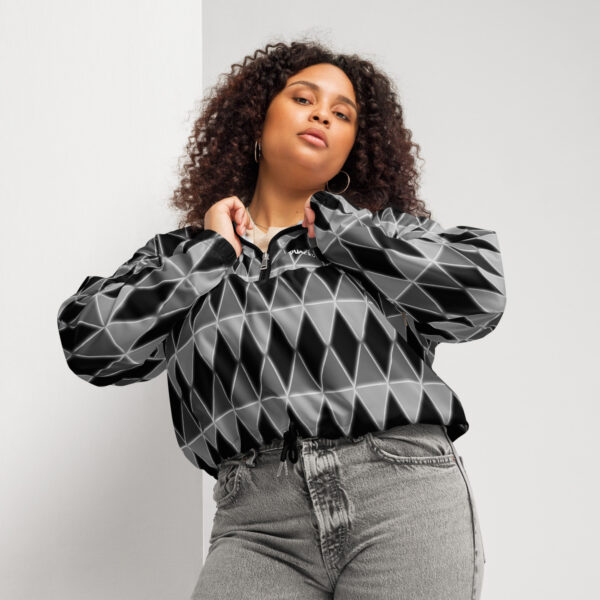 Women’s cropped windbreaker Qvacky Model 543F - Image 6