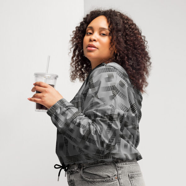 Women’s cropped windbreaker Qvacky Model 548F - Image 5