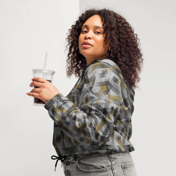 Women’s cropped windbreaker Qvacky Model 549BF - Image 5