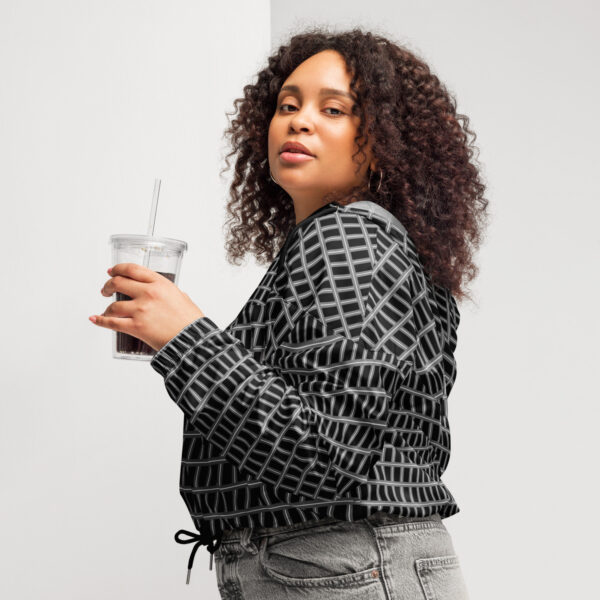 Women’s cropped windbreaker Qvacky Model 542F - Image 2