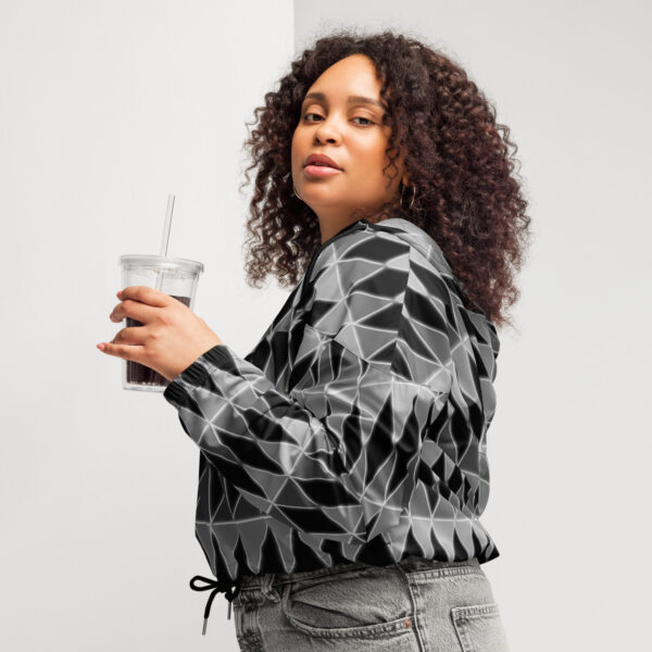 Women’s cropped windbreaker Qvacky Model 543F - Image 5