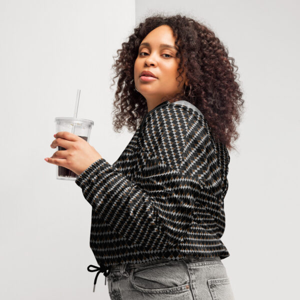Women’s cropped windbreaker Qvacky Model 545F - Image 12