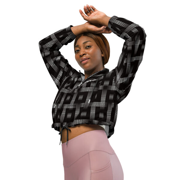 Women’s cropped windbreaker Qvacky Model 548B - Image 14