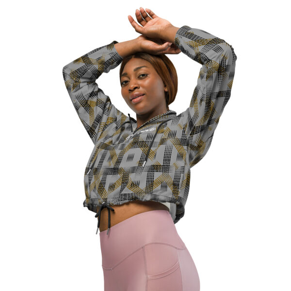 Women’s cropped windbreaker Qvacky Model 549BF