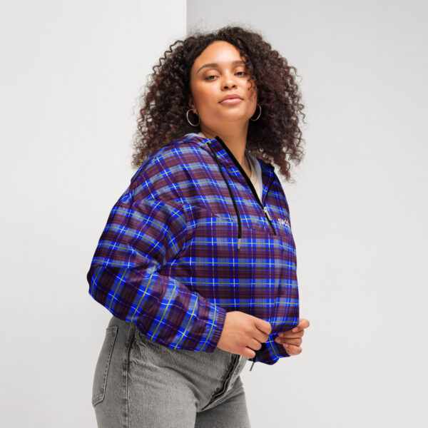 Women’s cropped windbreaker Qvacky Model 546BF - Image 4