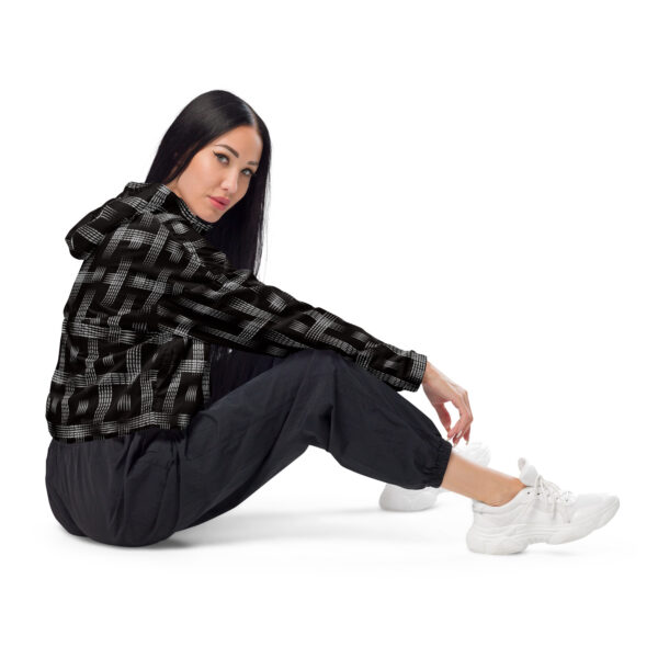 Women’s cropped windbreaker Qvacky Model 548B - Image 3