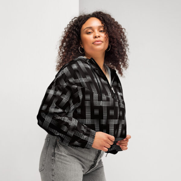 Women’s cropped windbreaker Qvacky Model 548B - Image 4