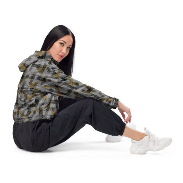 Women’s cropped windbreaker Qvacky Model 549BF - Image 11