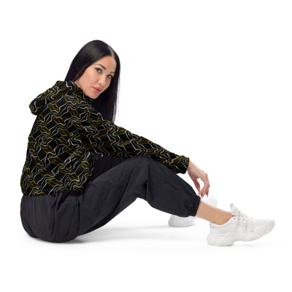 Women’s cropped windbreaker Qvacky Model 539F - Image 10