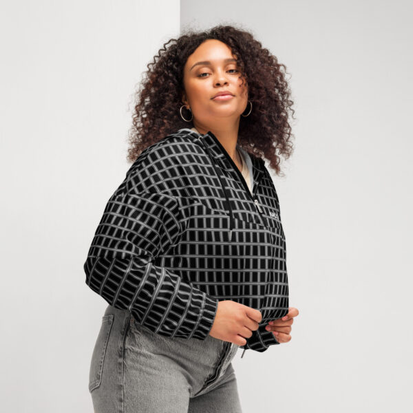 Women’s cropped windbreaker Qvacky Model 542F - Image 3