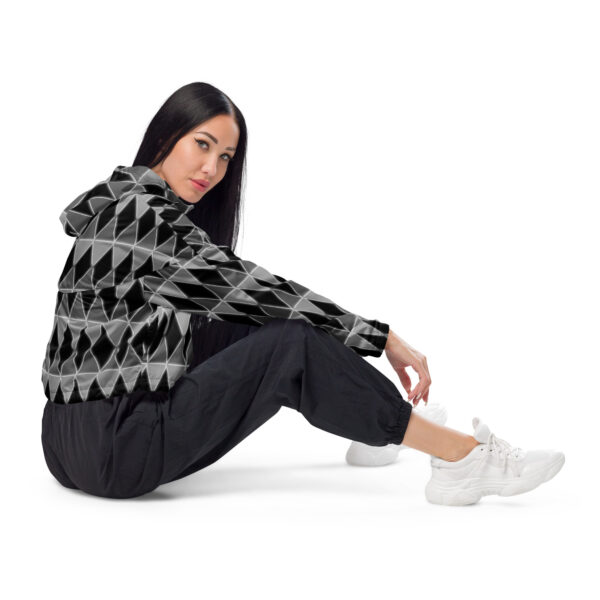 Women’s cropped windbreaker Qvacky Model 543F - Image 10