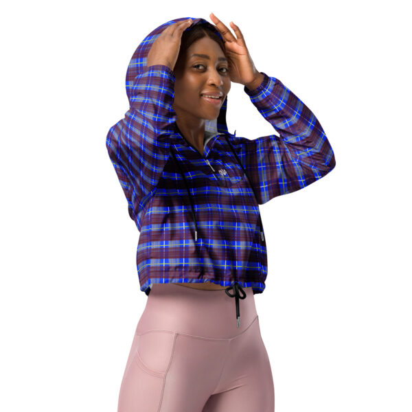Women’s cropped windbreaker Qvacky Model 546BF - Image 3