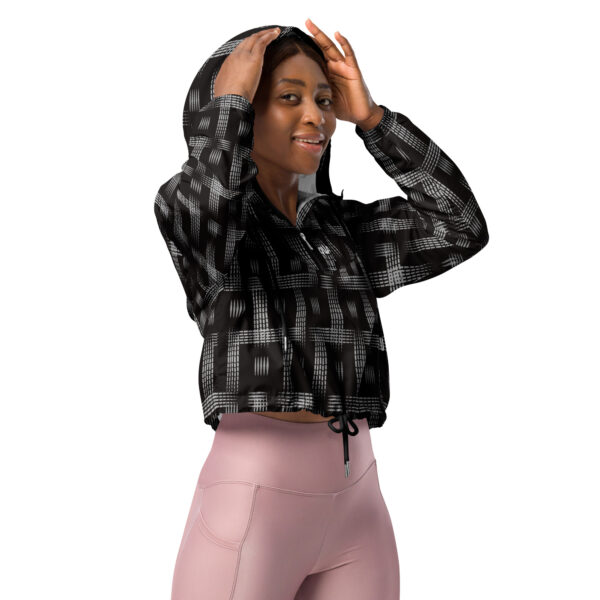 Women’s cropped windbreaker Qvacky Model 548B