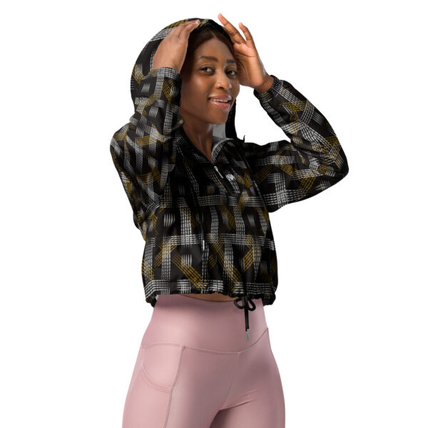 Women’s cropped windbreaker Qvacky Model 549F - Image 3