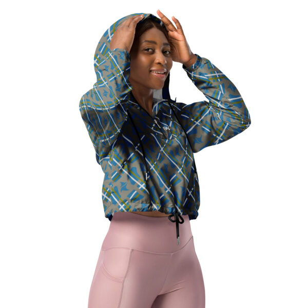 Women’s cropped windbreaker Qvacky Model 537FF - Image 3