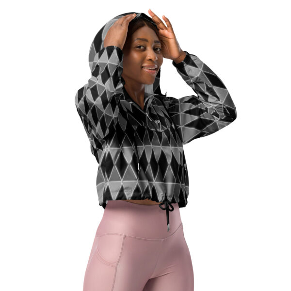 Women’s cropped windbreaker Qvacky Model 543F - Image 14